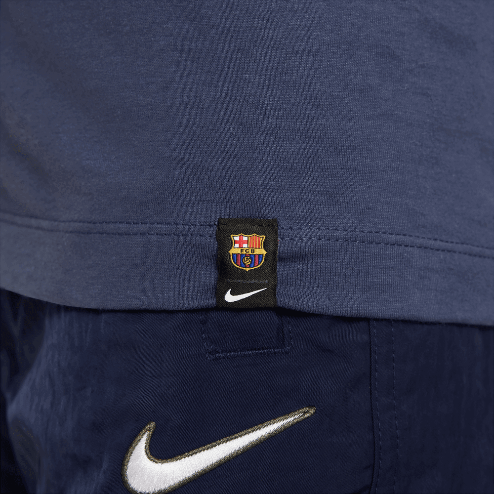 Nike 2023-24 Barcelona Youth Swoosh Tee (Detail 2)