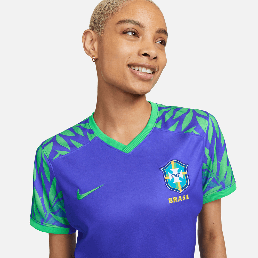 Nike 2023-24 Brazil Women's Stadium Away Jersey (Detail 1)