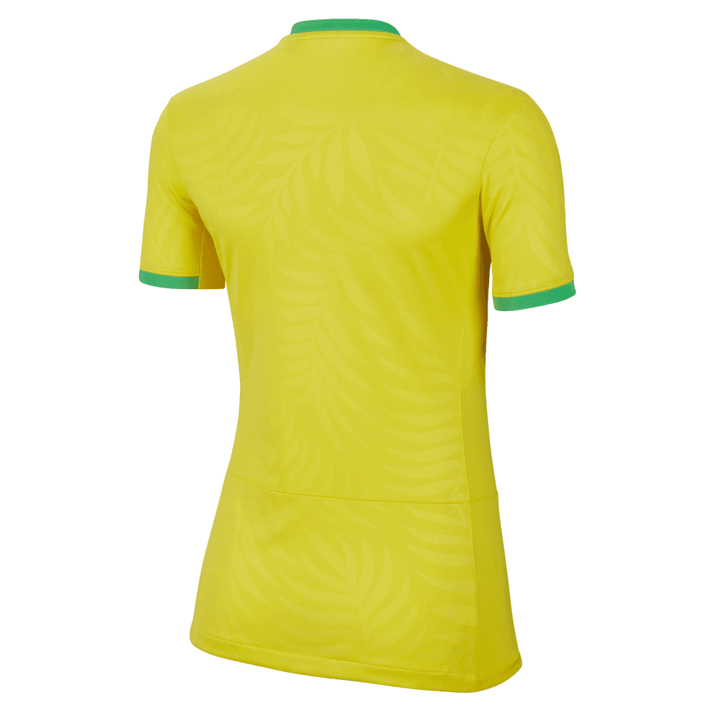 Nike 2023-24 Brazil Women's Stadium Home Jersey (Back)