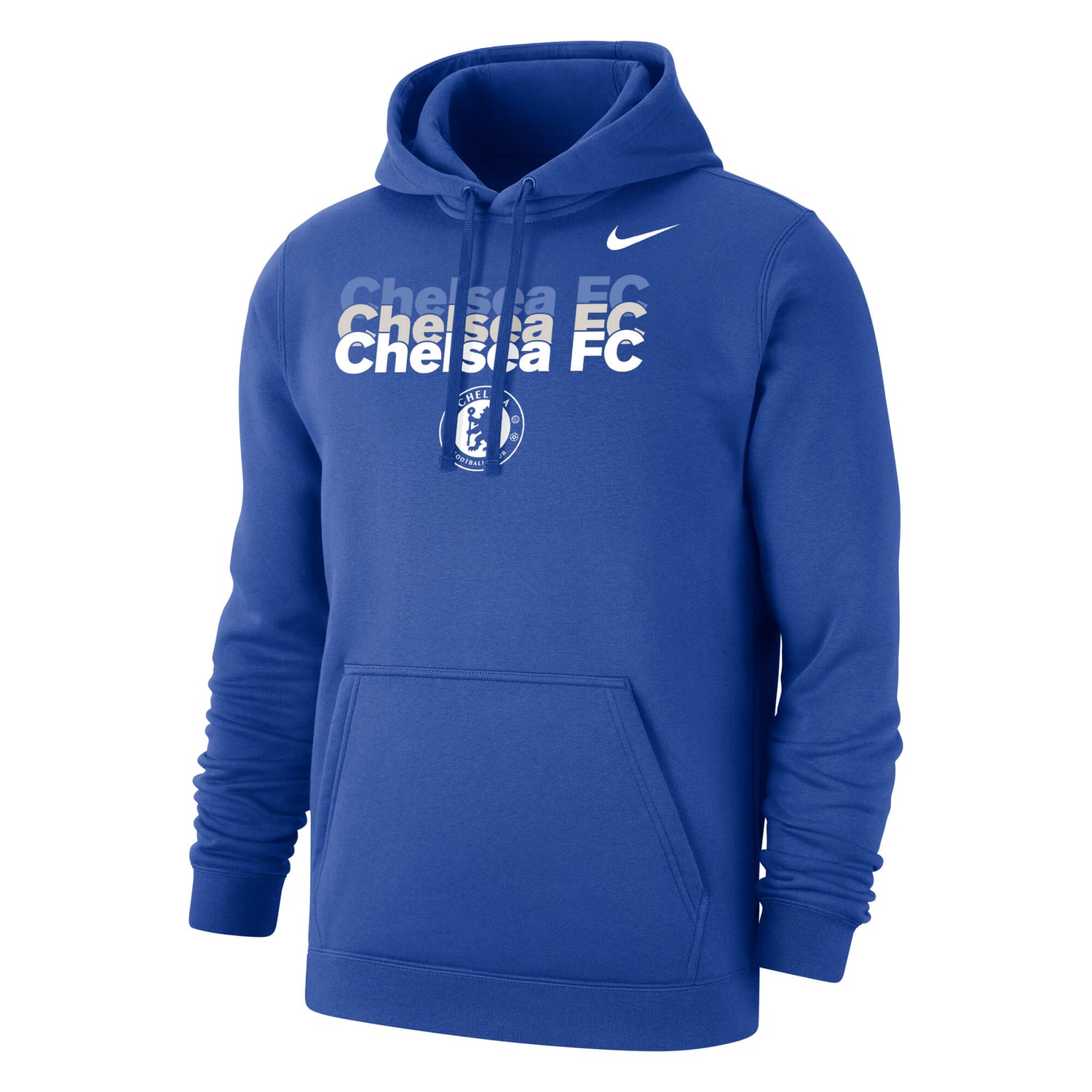 Nike 2023-24 Chelsea Men's Club Fleece PO Hoodie (Front)