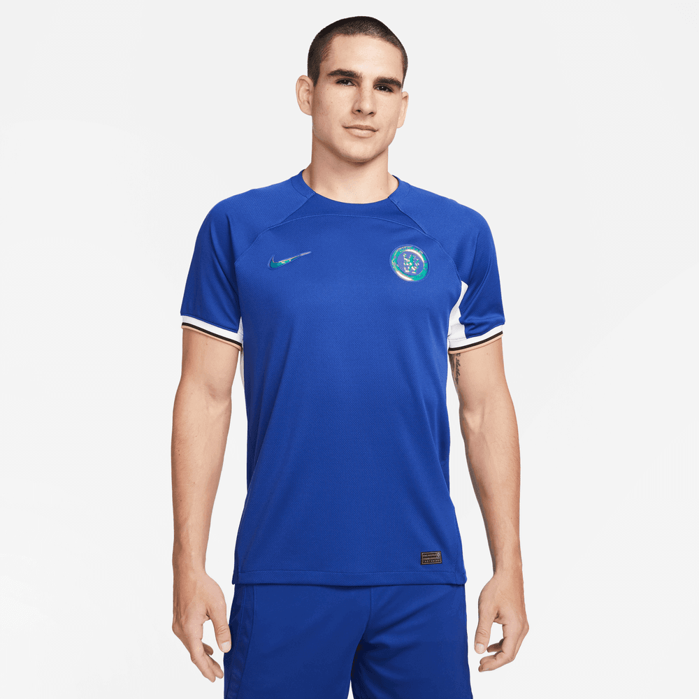 Nike 2023-24 Chelsea Men's Stadium Home Jersey (Model - Front)