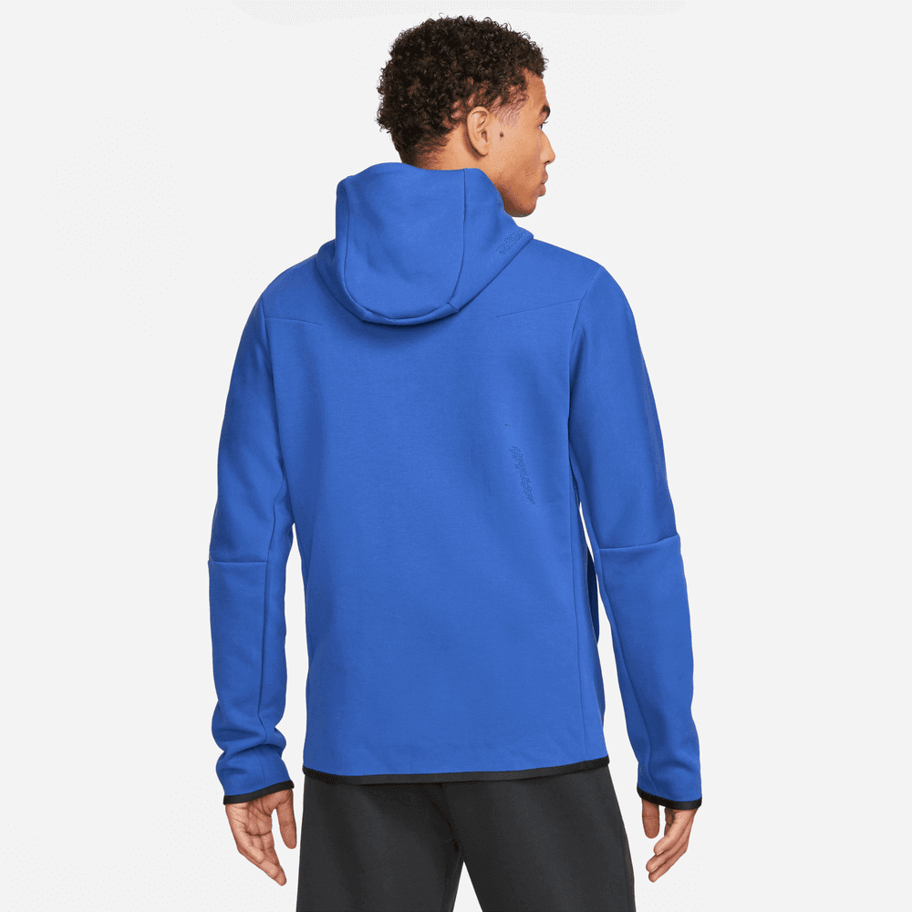 Nike 2023-24 Chelsea Men's Tech Fleece Windrunner Hoodie (Model - Back)