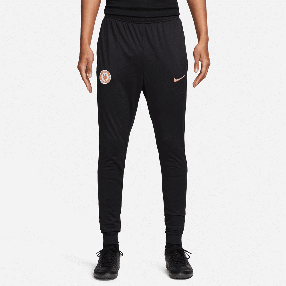 Nike 2023-24 Chelsea Strike Dri-Fit Track Pants (Model - Front)