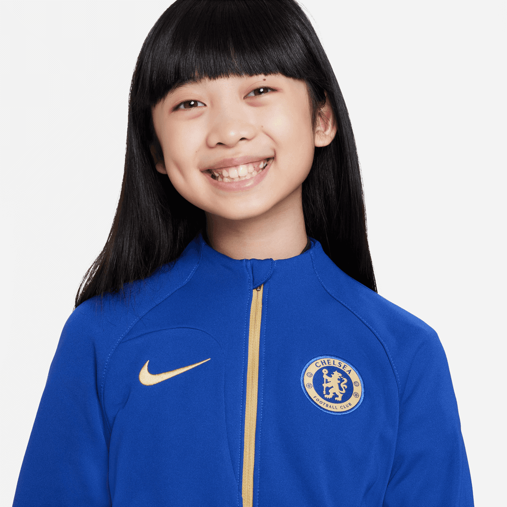 Nike 2023-24 Chelsea Youth Academy Pro Knit Jacket (Detail 1)