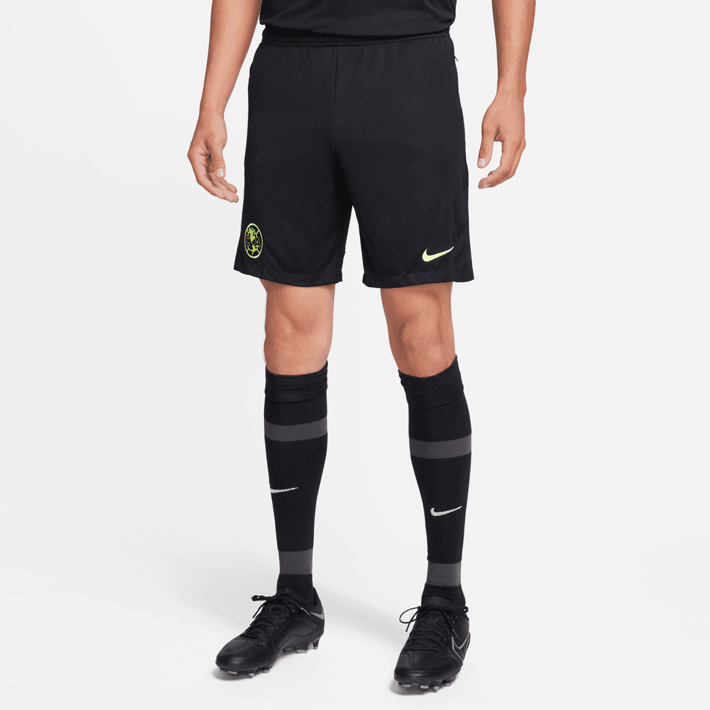 Nike 2023-24 Club America Academy Pro Third Knit Shorts (Model - Front)