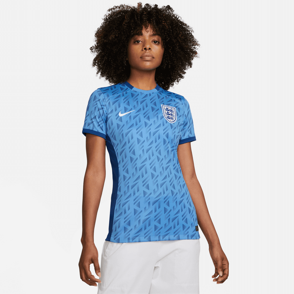 Nike 2023-24 England Women's Stadium Away Jersey (Model - Front)