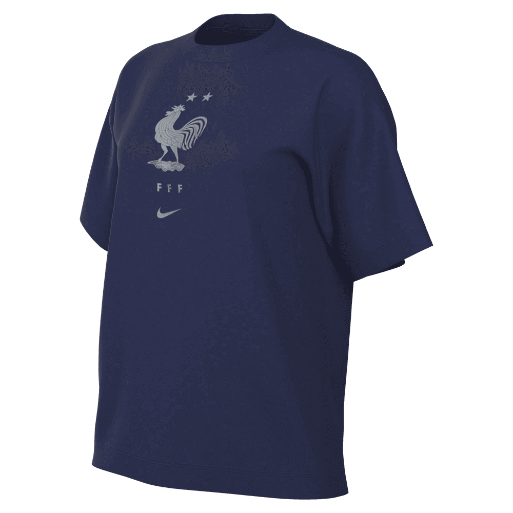 Nike 2023-24 France Women's Crest Tee (Front)