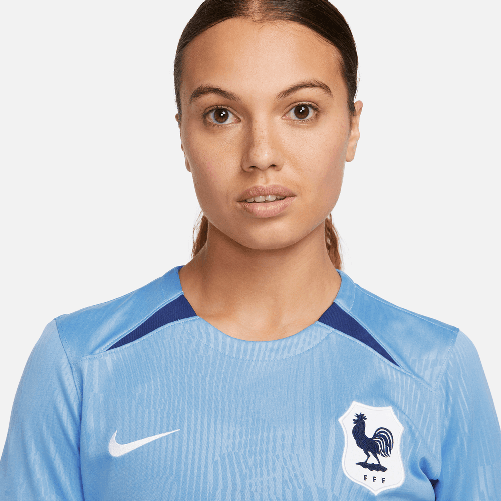 Nike 2023-24 France Women's Stadium Home Jersey (Detail 1)