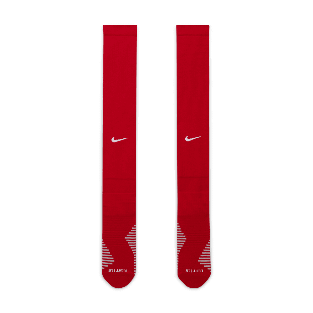 Nike 2023-24 Liverpool Home Strike Knee-High Socks (Pair - Front)