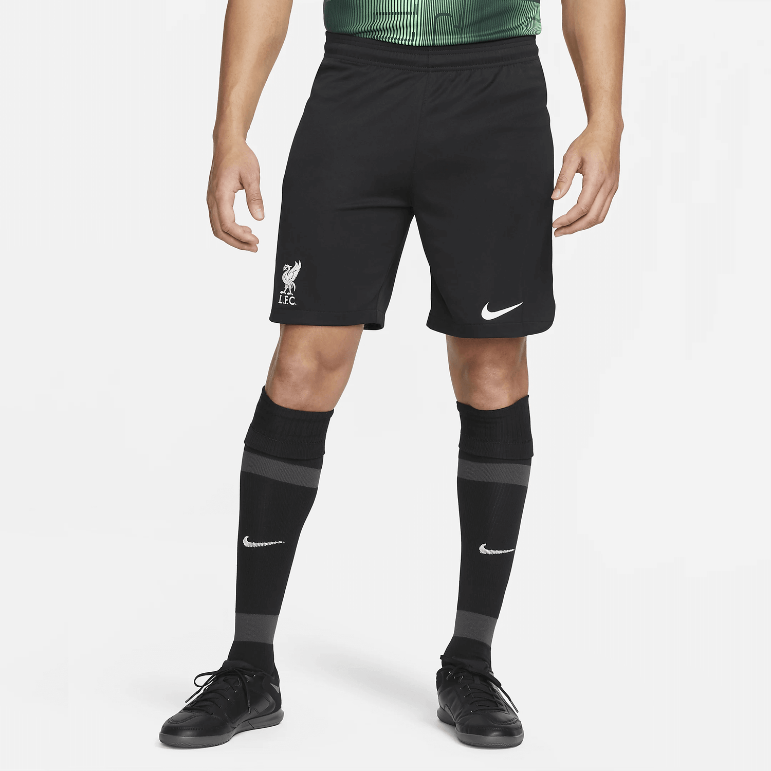 Nike 2023-24 Liverpool Mens Dri-Fit Shorts (Model - Front)