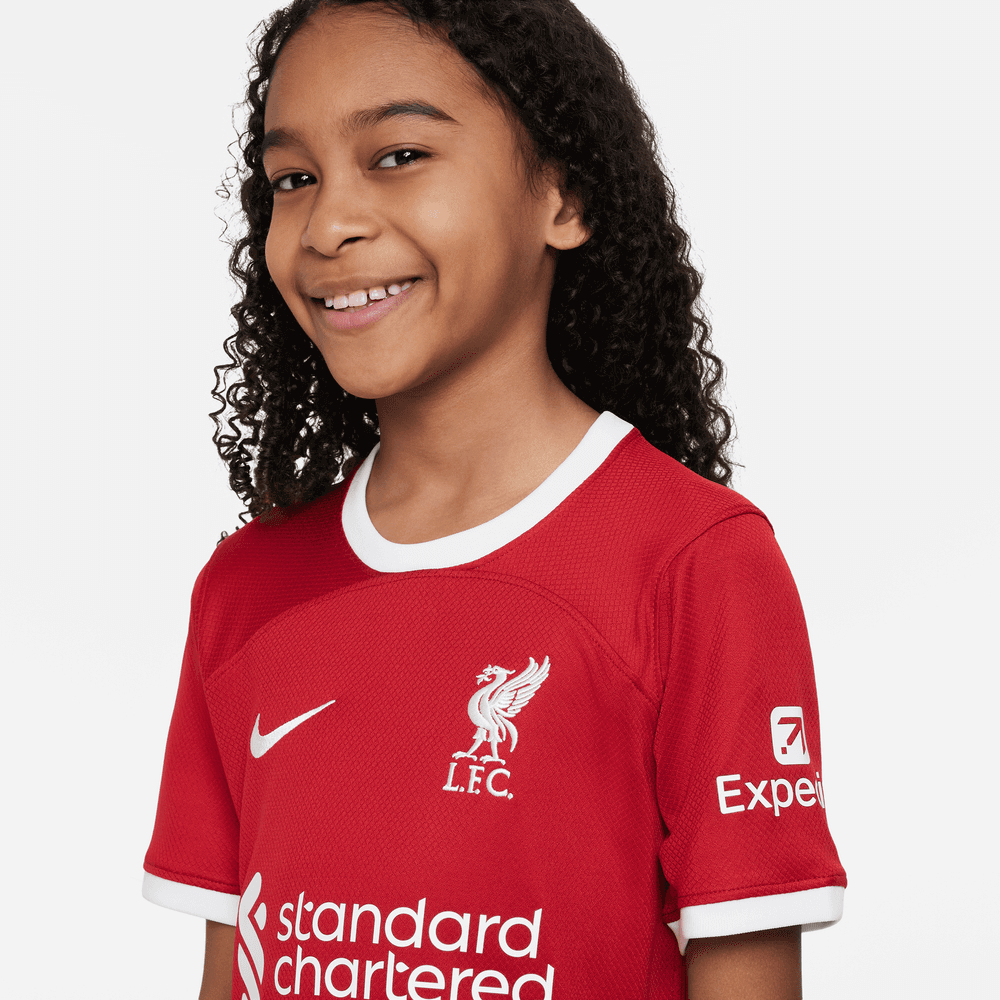 Nike 2023-24 Liverpool Youth Stadium Home Jersey (Detail 1)