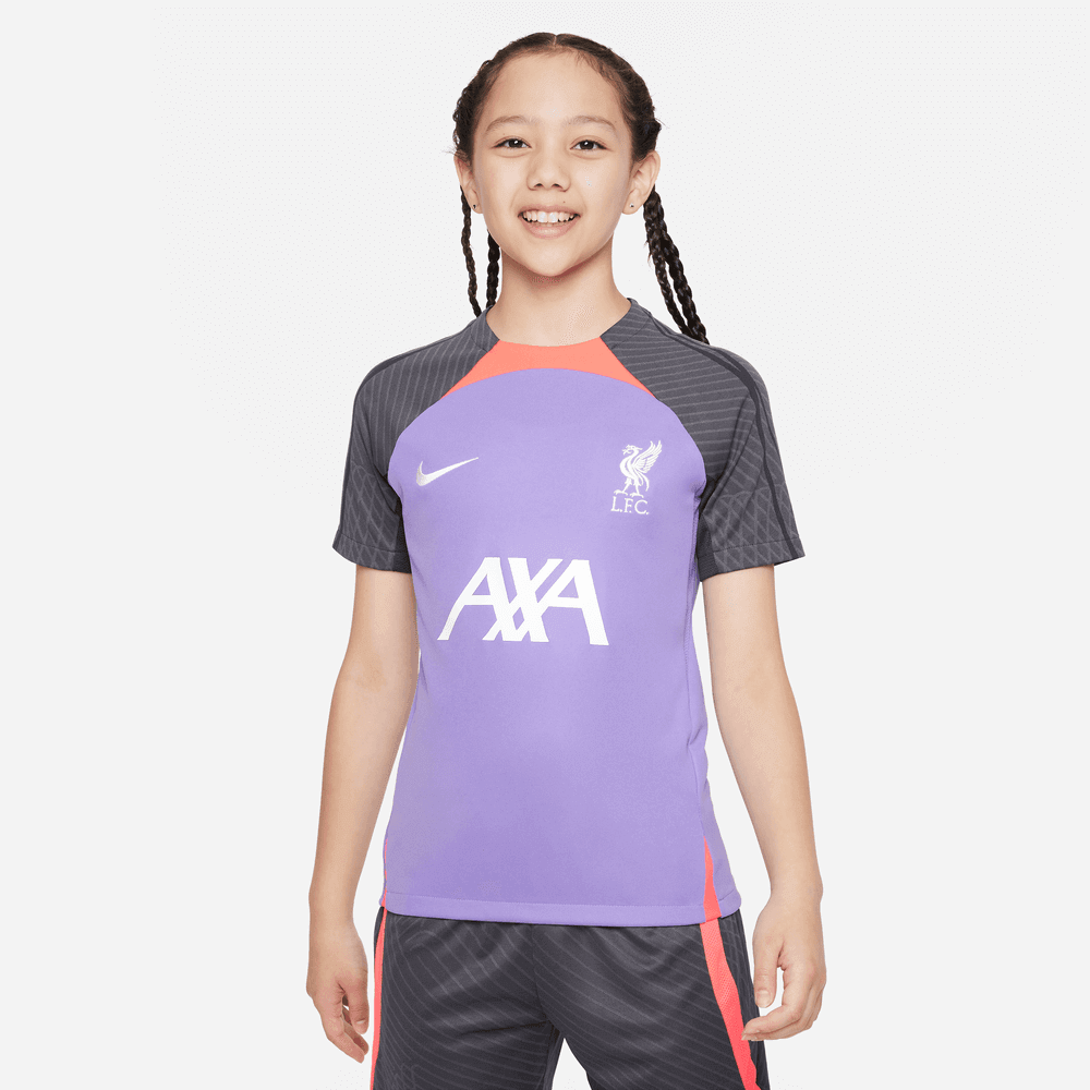 Nike 2023-24 Liverpool Youth Strike Training Jersey (Model - Front)