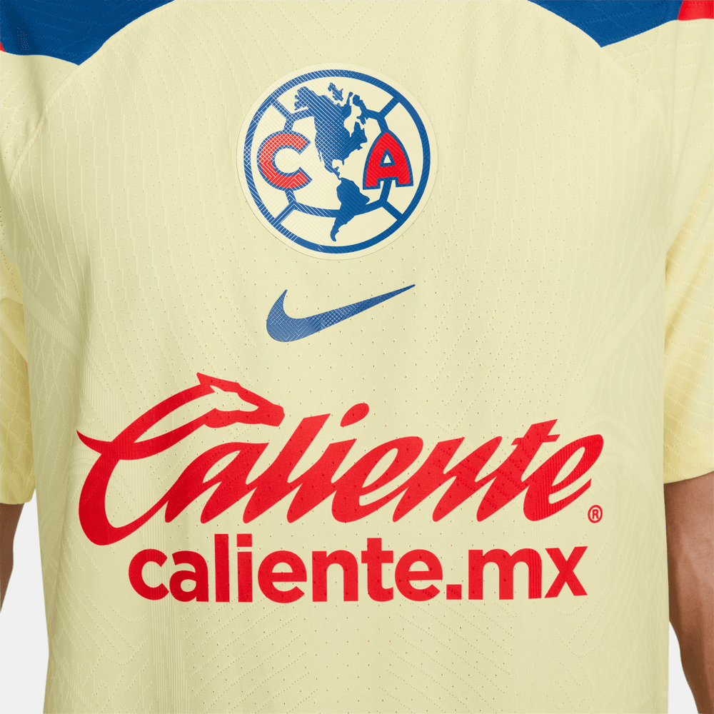 Nike 2023-24 Men's Club America Authentic Match Home Jersey (Detail 2)