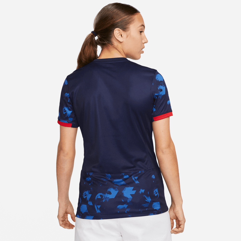 Nike 2023-24 Netherlands Women's Away Jersey (Model - Back)