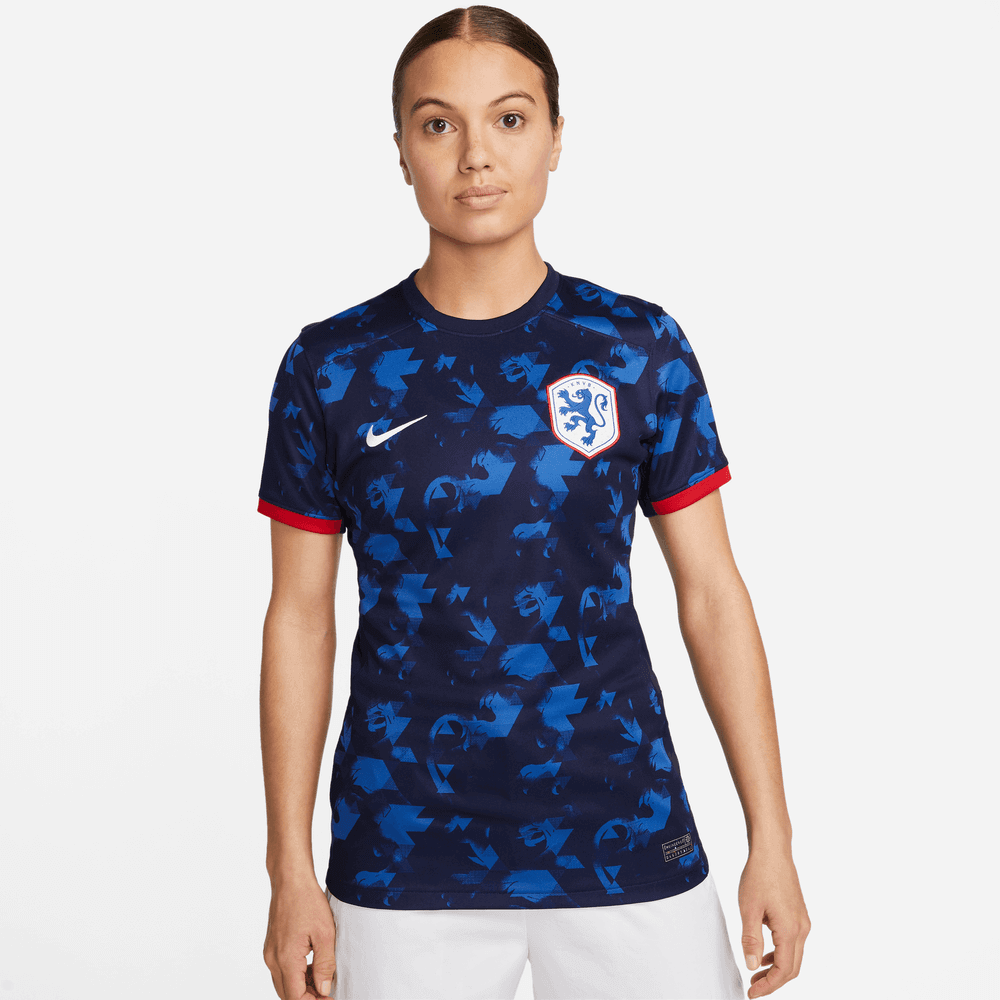 Nike 2023-24 Netherlands Women's Away Jersey (Model - Front)