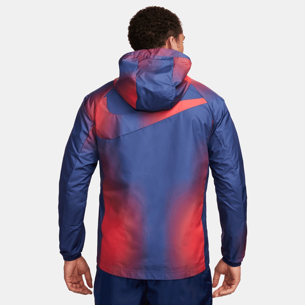 Nike 2023-24 PSG Men's AWF GX Jacket (Model - Back)