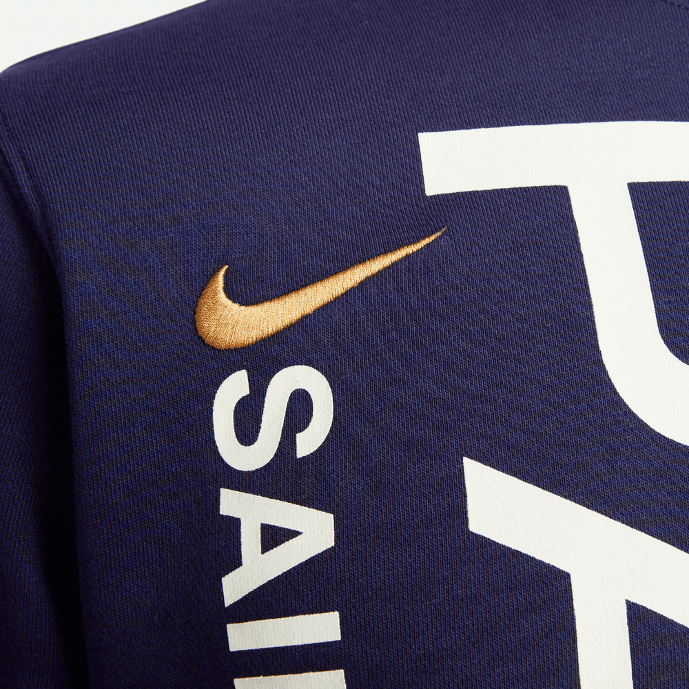 Nike 2023-24 PSG Men's Crew-Neck French Terry Sweatshirt (Detail 2)