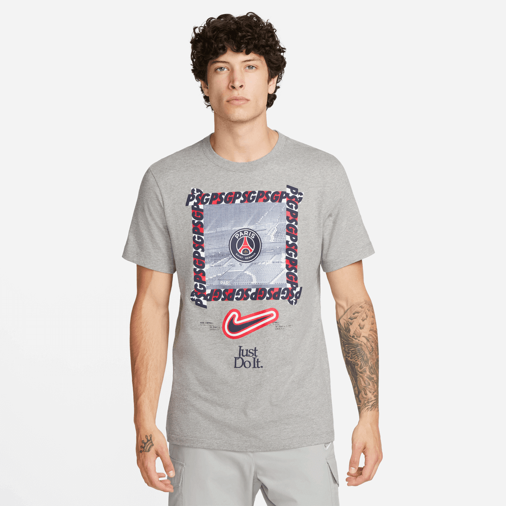 Nike 2023-24 PSG Men's DNA T-Shirt (Model - Front)