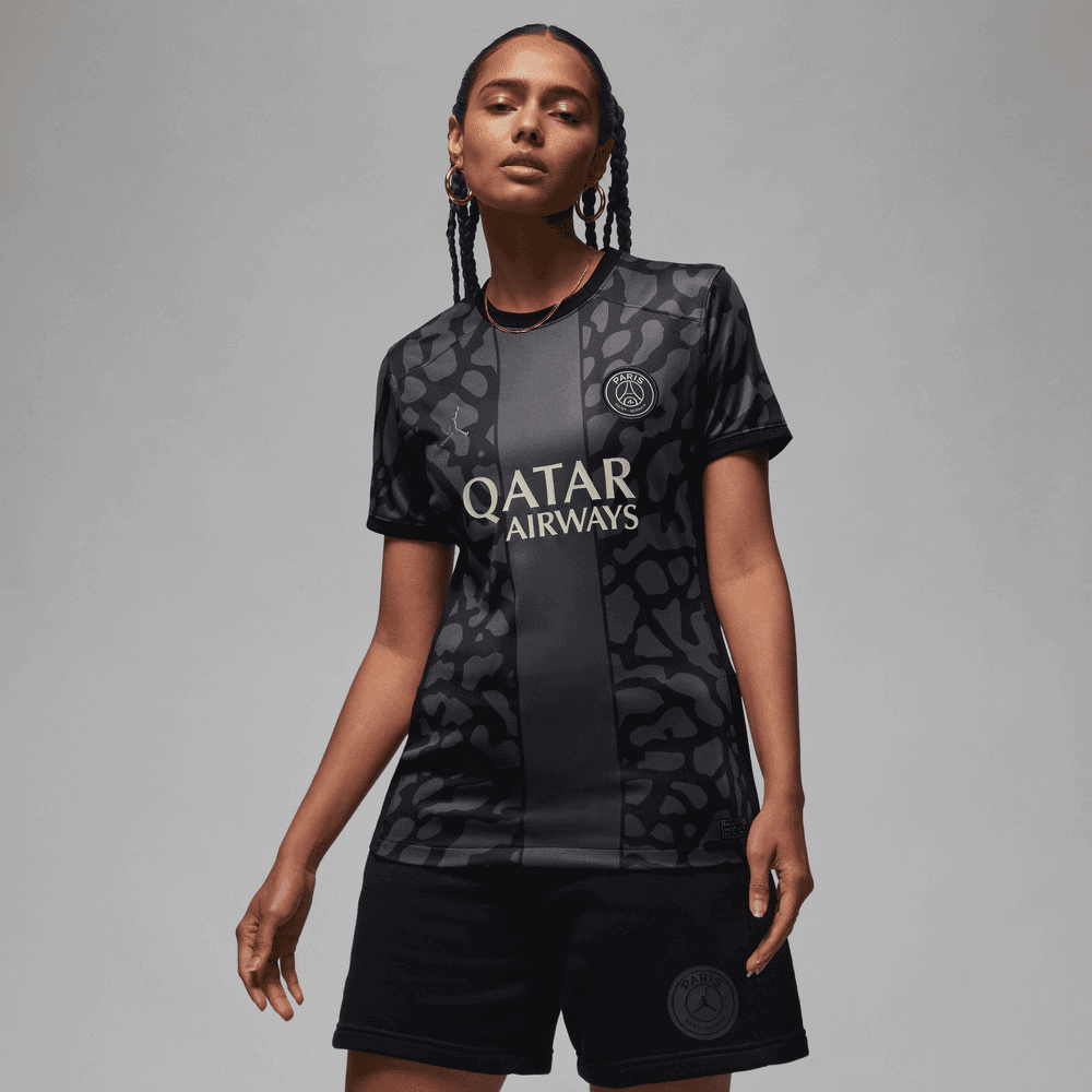 Nike 2023-24 PSG Women's Stadium Third Jersey (Model - Front)