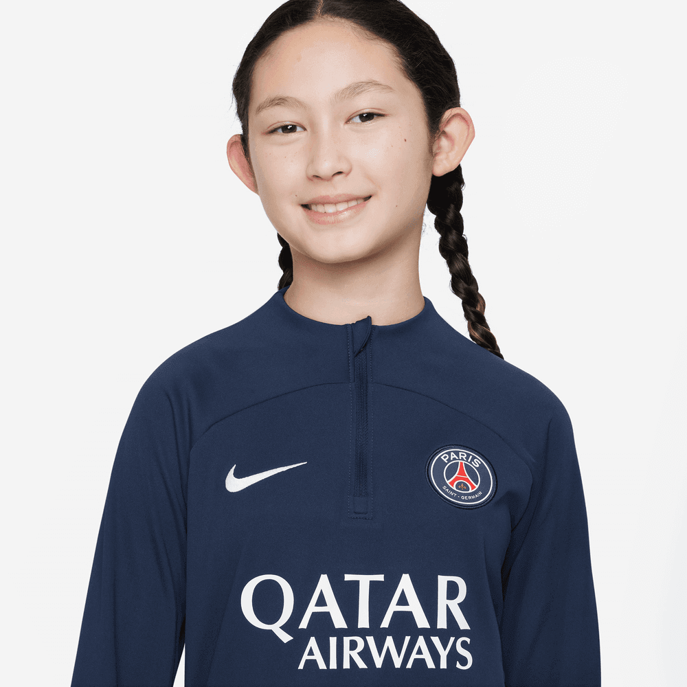 Nike 2023-24 PSG Youth Academy Pro Top - Navy (Detail 1)