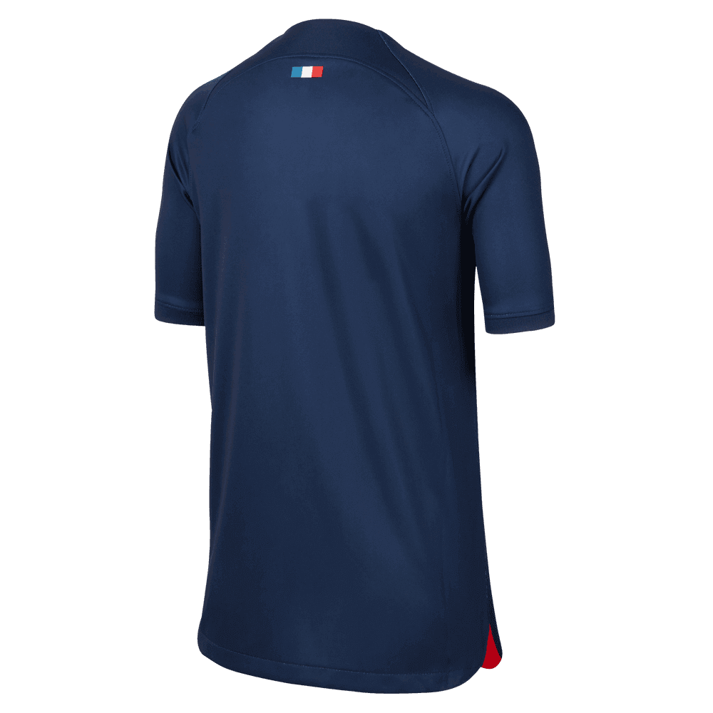 Nike 2023-24 PSG Youth Home Jersey (Back)