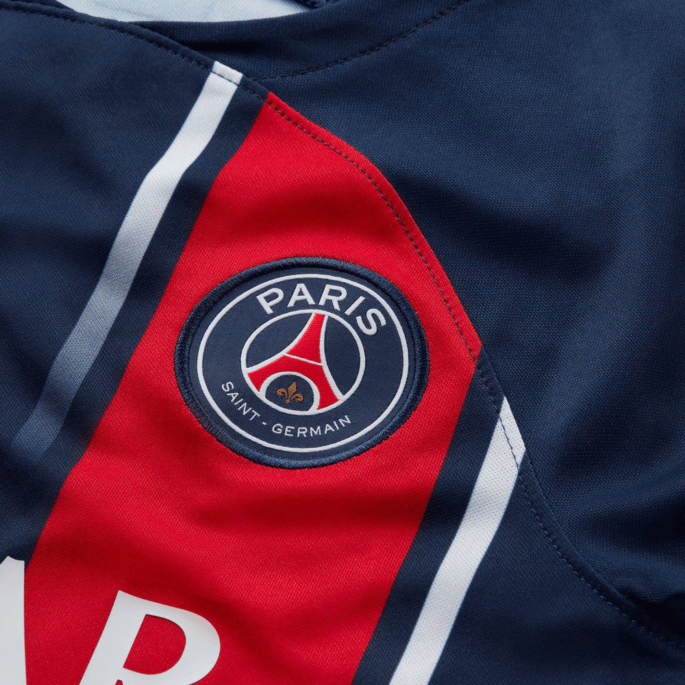 Nike 2023-24 PSG Youth Home Jersey (Detail 2)