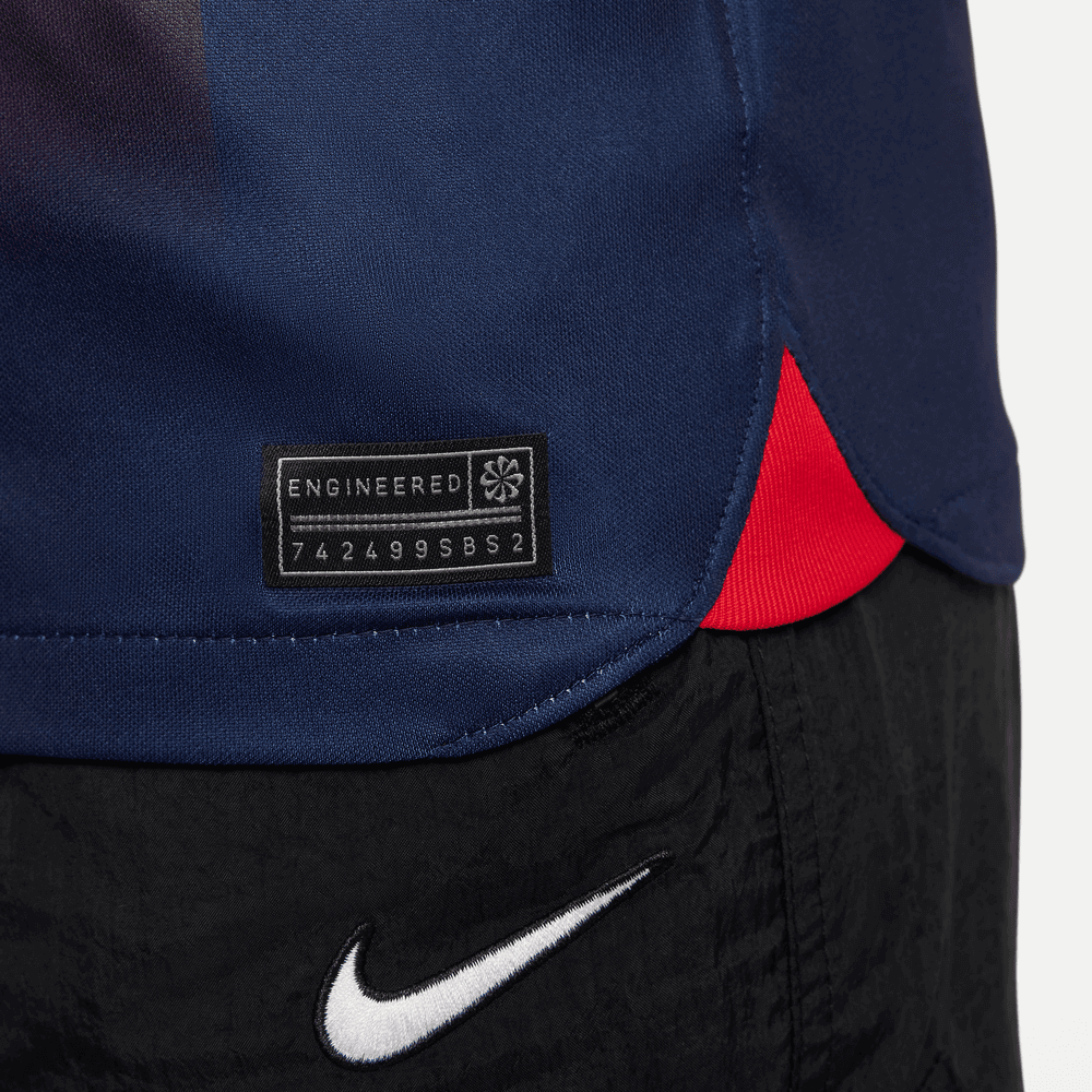 Nike 2023-24 PSG Youth Home Jersey (Detail 3)