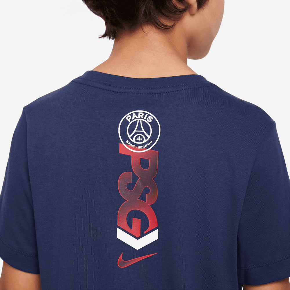 Nike 2023-24 PSG Youth Mercurial T-Shirt (Detail 2)