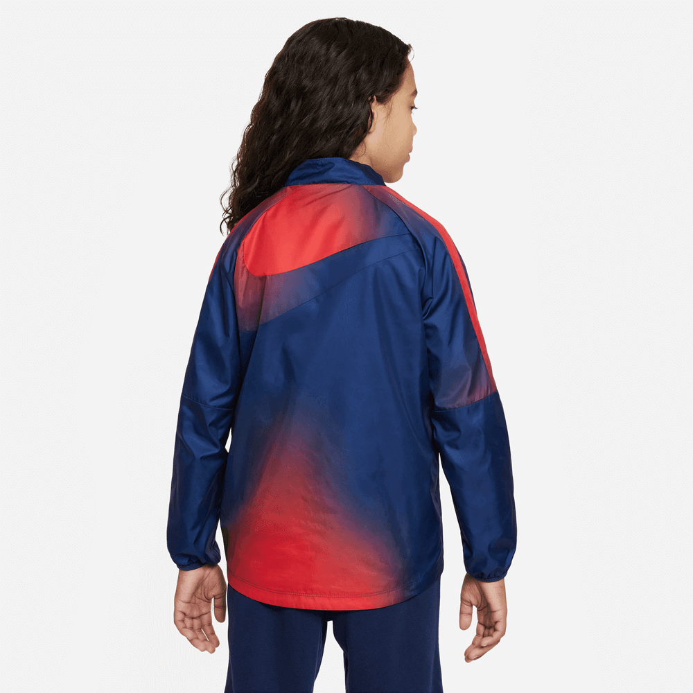 Nike 2023-24 PSG Youth Rebel Academy AWF Jacket (Model - Back)