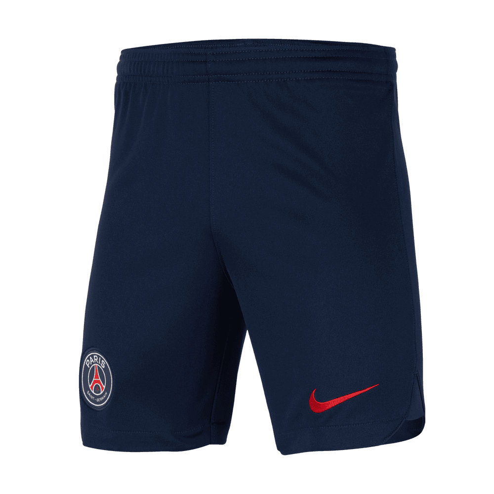 Nike 2023-24 PSG Youth Stadium Home Shorts (Front)