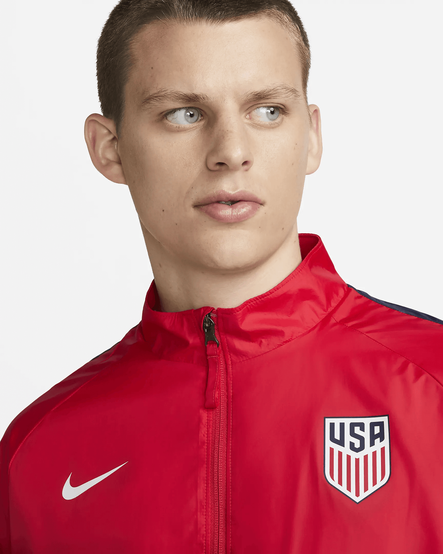 Nike 2023-24 USA Men's DF Academy AWF Jacket (No Stars) (Detail 1)