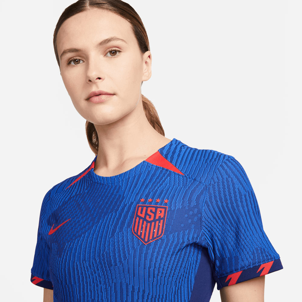 Nike 2023-24 USA Women's 4-Star Away Authentic Jersey (Detail 1)