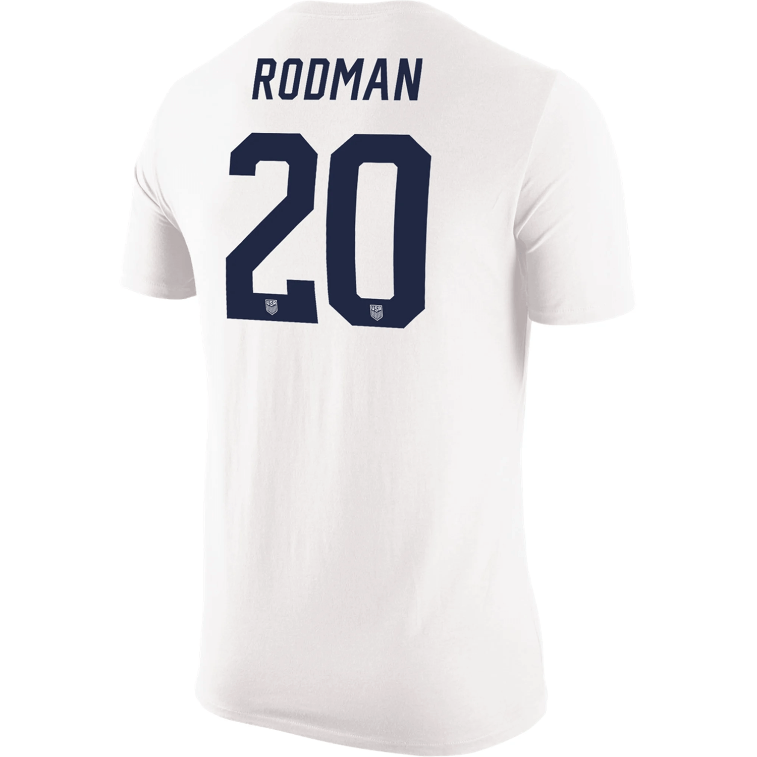 Nike 2023-24 USA Women's 4-Star Rodman 25 Tee White (Back)