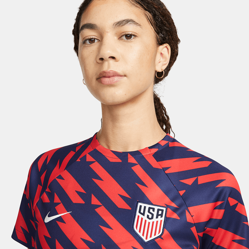 Nike 2023-24 USA Women's DF Academy Pre-Match Top (Detail 1)