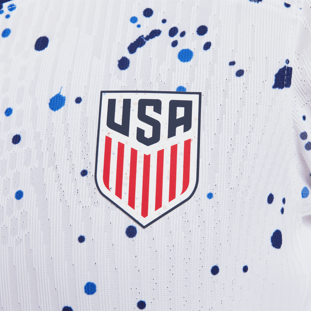 Nike 2023-24 USA Women's Home Authentic Jersey (No Stars) (Detail 2)