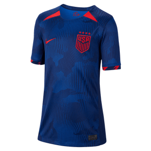 Nike 2023-24 USA Youth 4-Star Away Jersey (Front)
