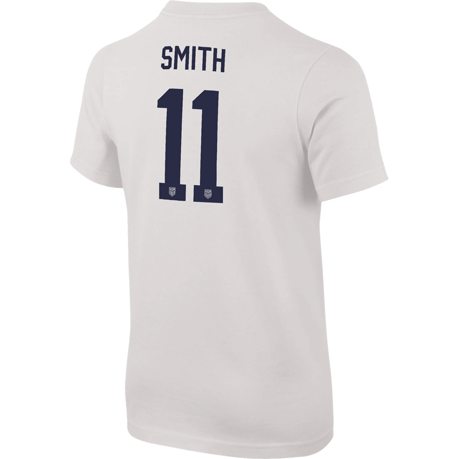 Nike 2023-24 USA Youth 4-Star Smith 11 Tee  White (Back)