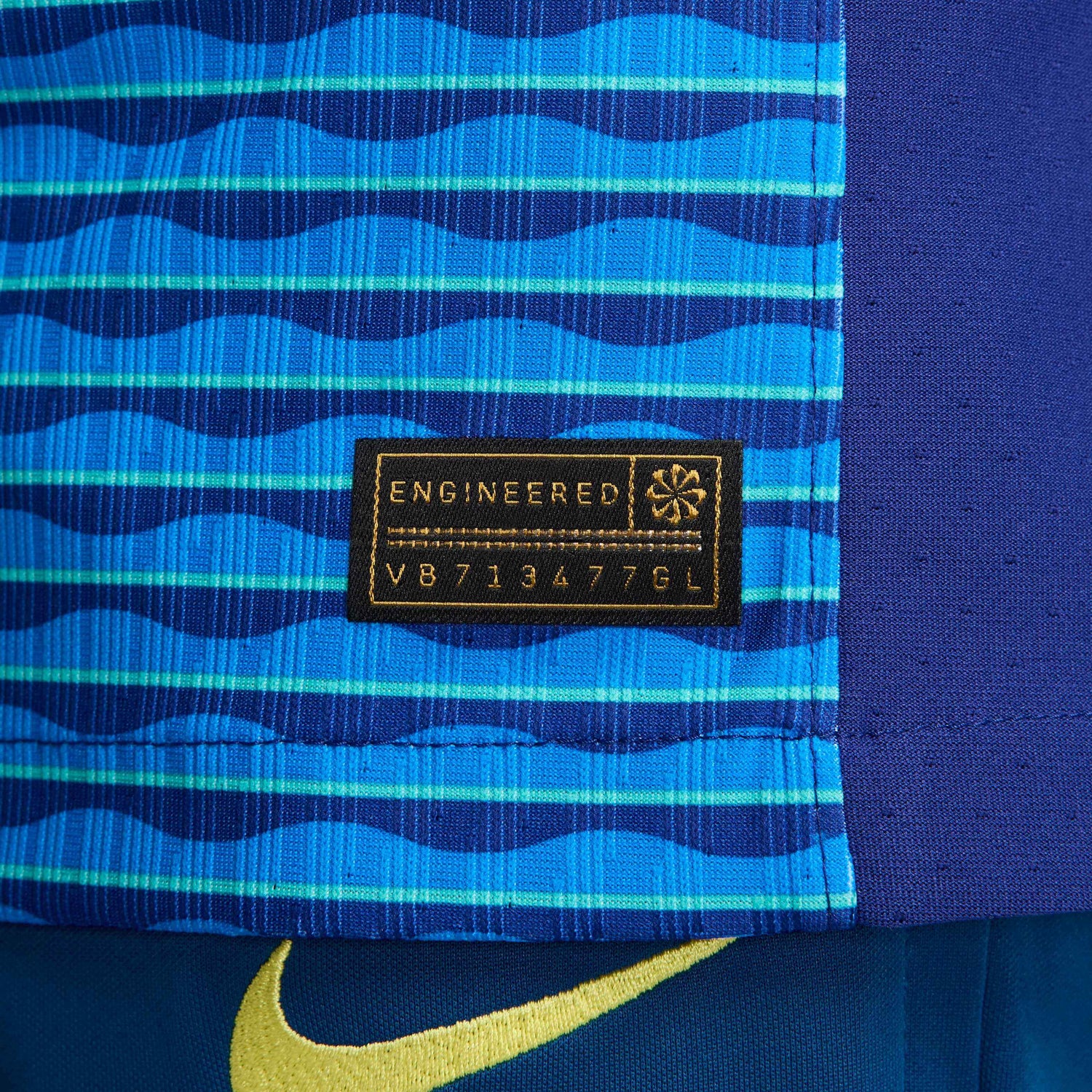 Nike 2024-25 Brazil Men's Authentic Away Jersey (Detail 4)