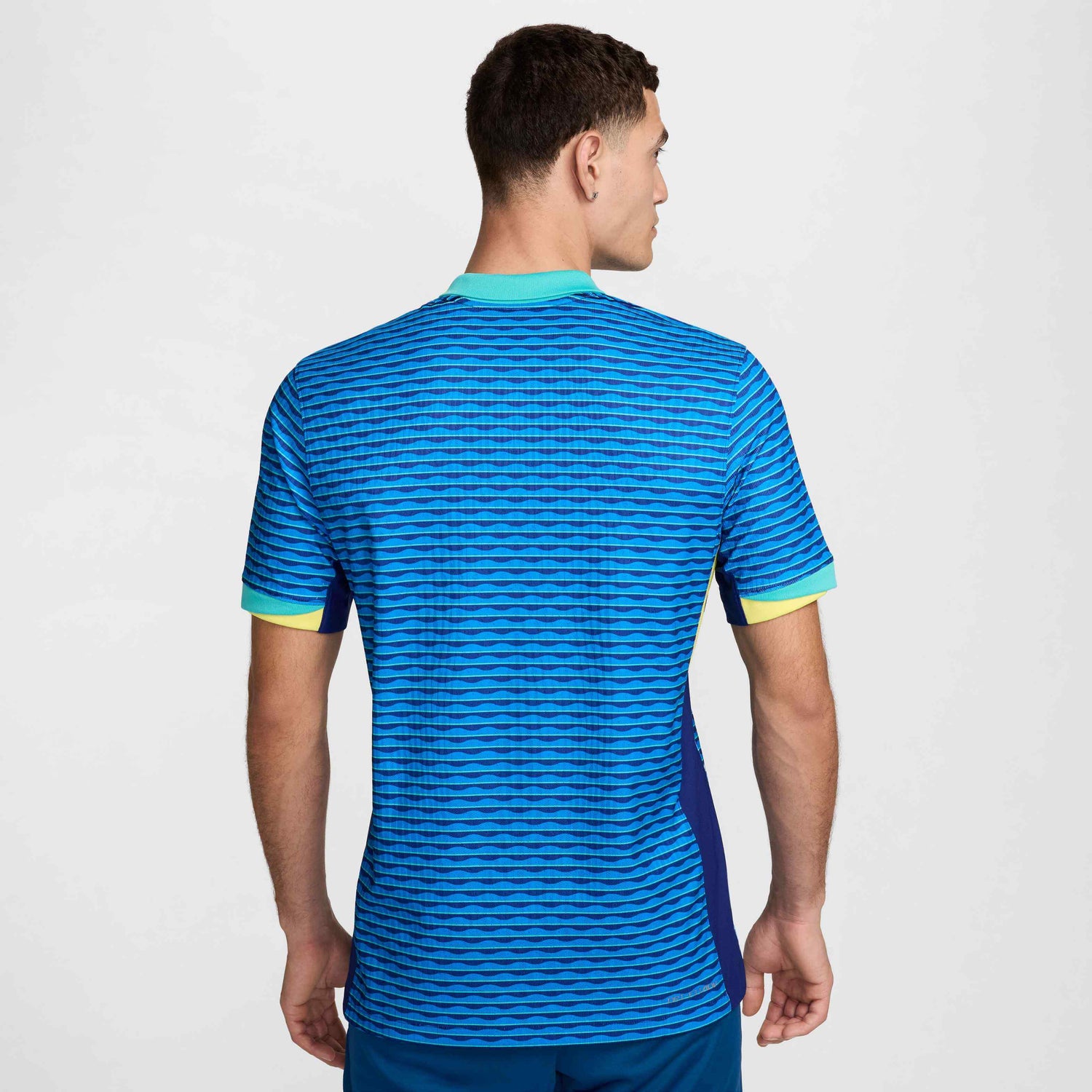 Nike 2024-25 Brazil Men's Authentic Away Jersey (Model - Back)