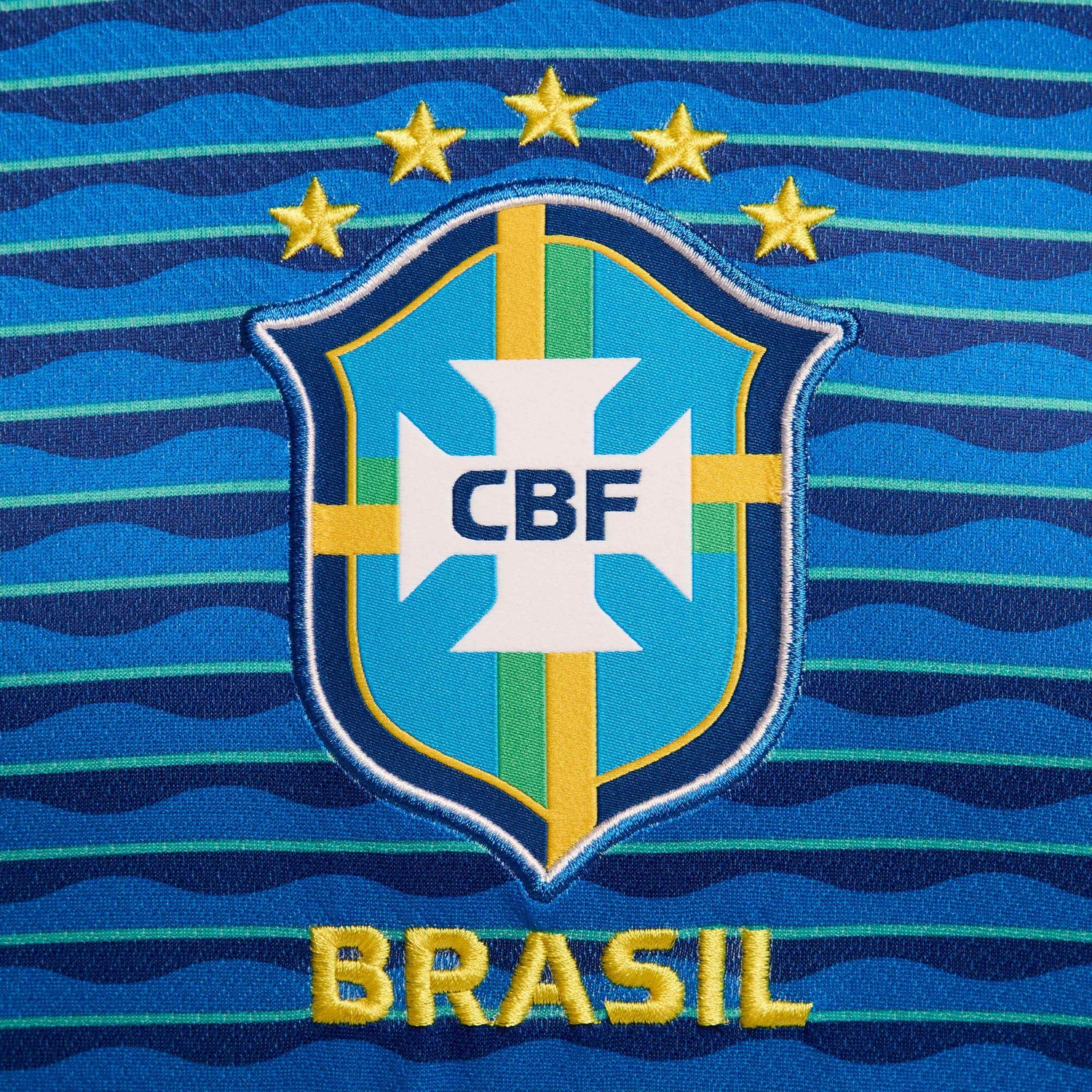 Nike 2024-25 Brazil Men's Stadium Away Jersey (Detail 3)
