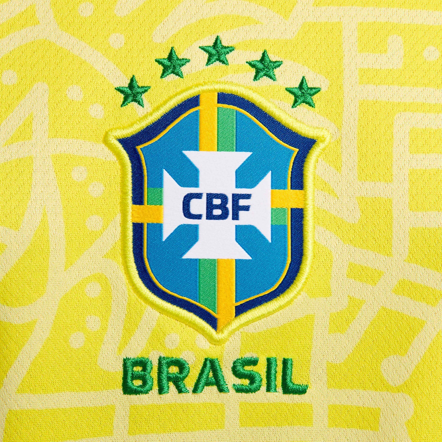 Nike 2024-25 Brazil Women's Stadium Home Jersey (Detail 4)