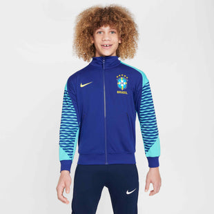 Nike 2024-25 Brazil Youth Anthem Jacket (Model - Front)