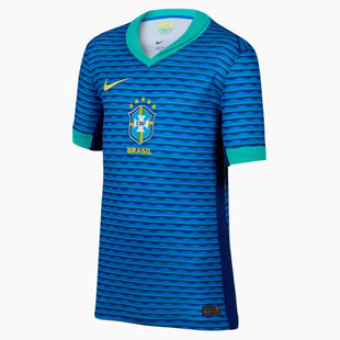 Nike 2024-25 Brazil Youth Stadium Away Jersey (Front)