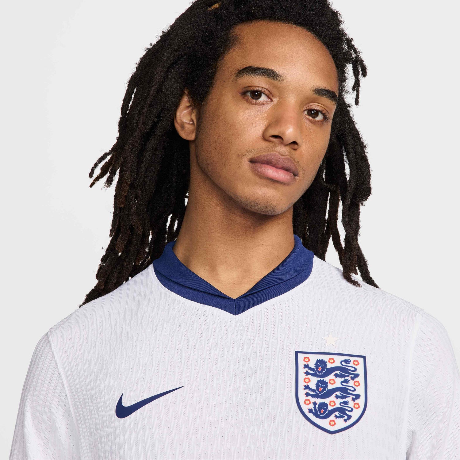 Nike 2024-25 England Men's Authentic Home Jersey (Detail 1)