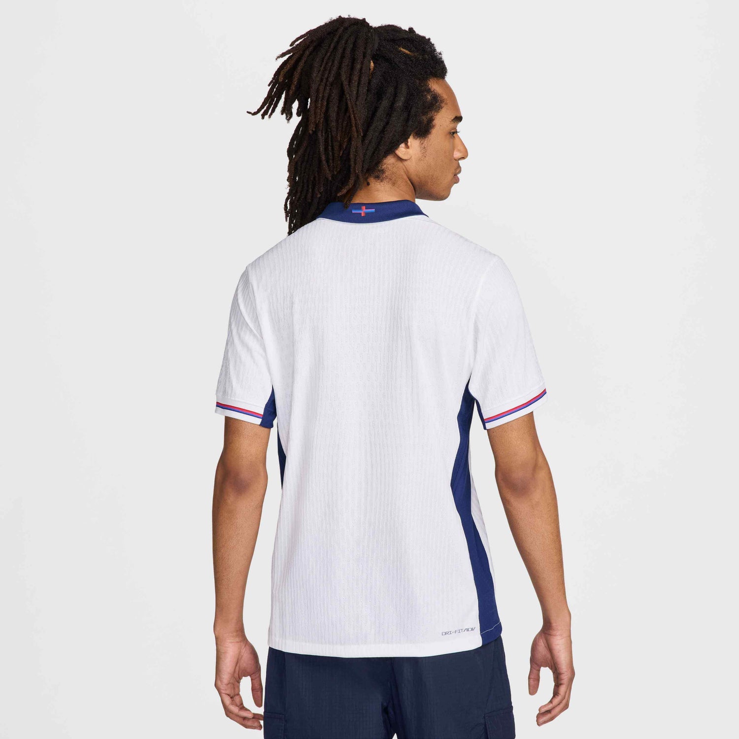 Nike 2024-25 England Men's Authentic Home Jersey (Model - Back)