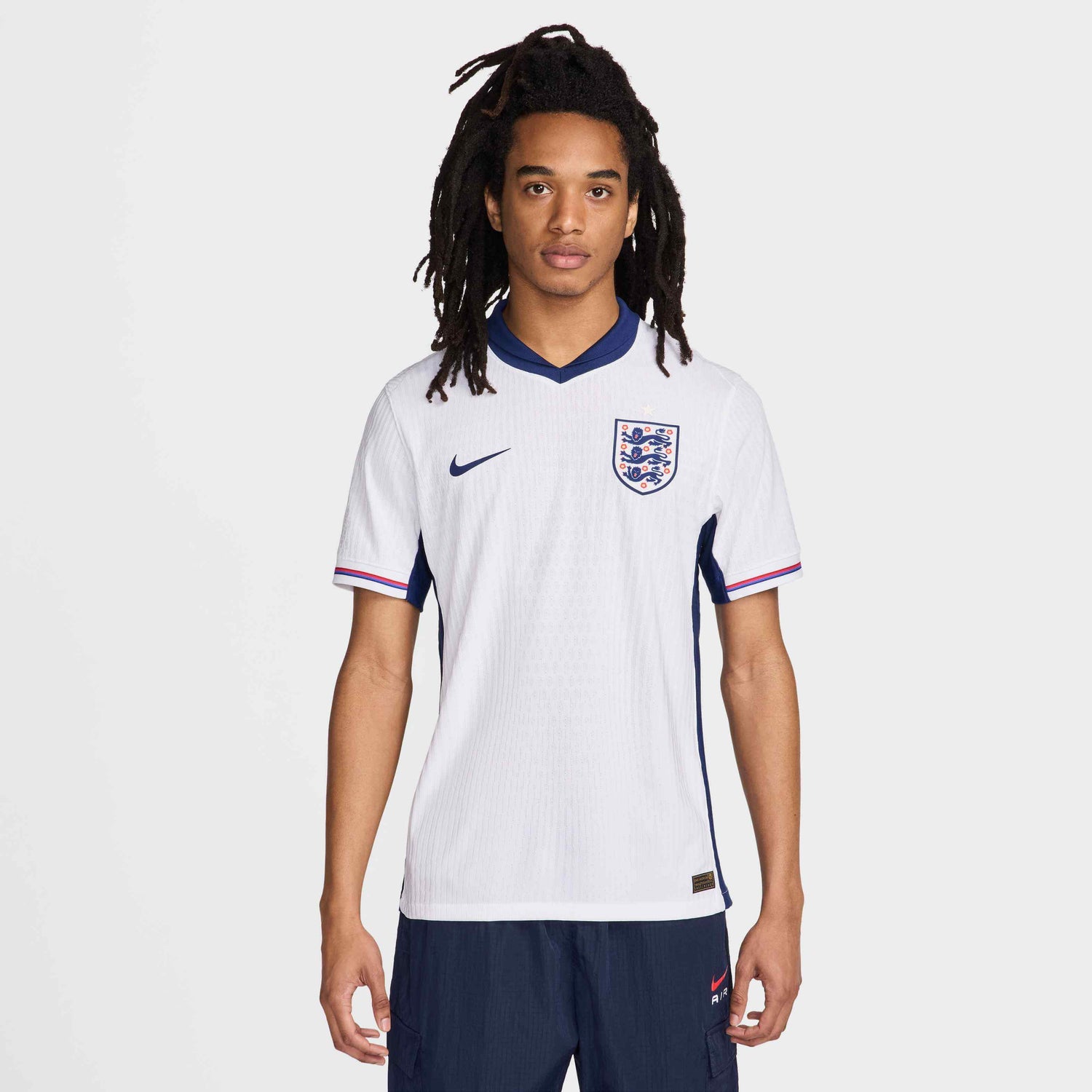 Nike 2024-25 England Men's Authentic Home Jersey (Model - Front)