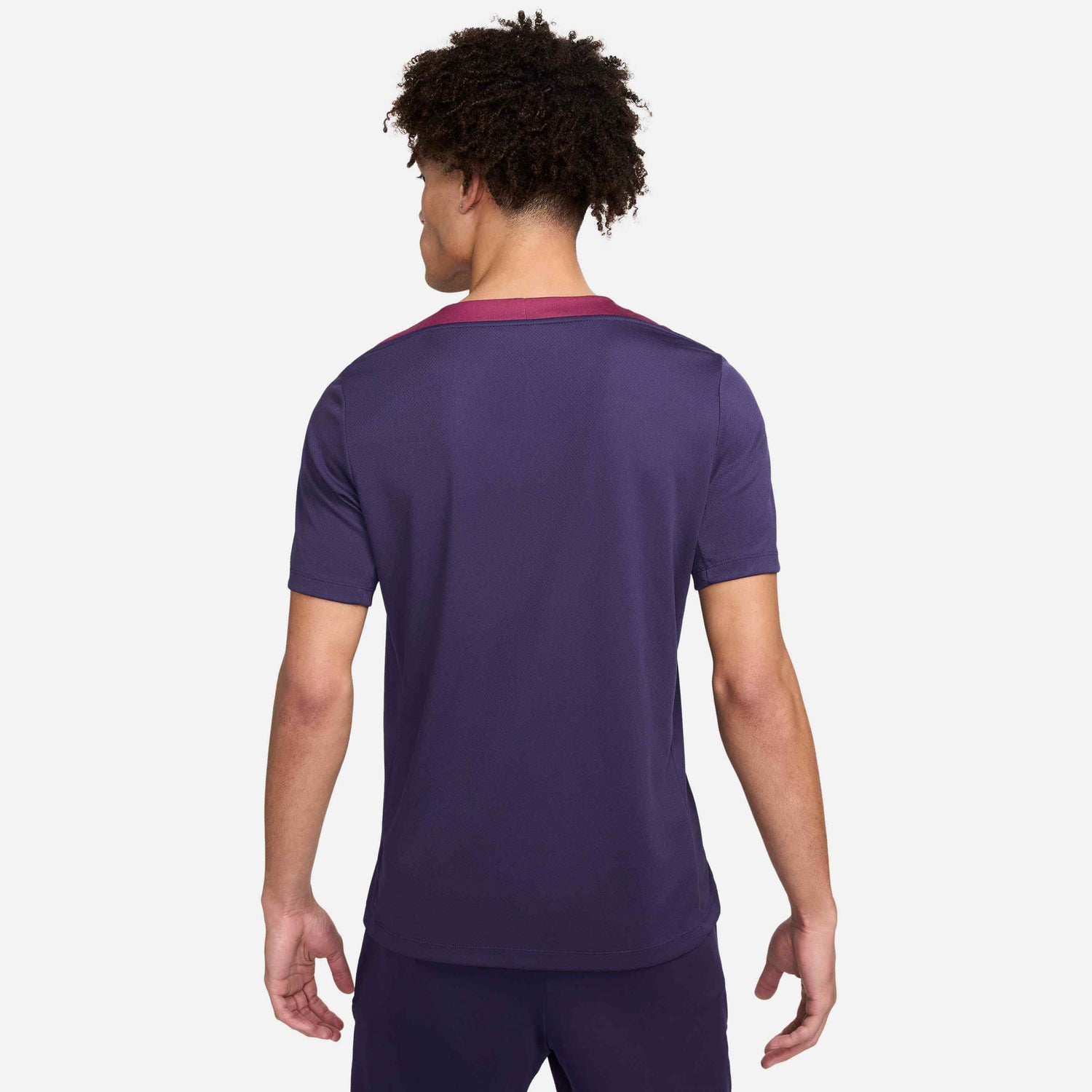 Nike 2024-25 England Men's Dri-Fit Short Sleeve Knit Top (Model - Back)