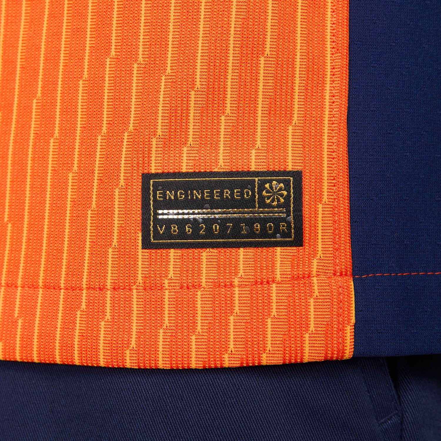 Nike 2024-25 Netherlands Men's Authentic Home Jersey (Detail 4)