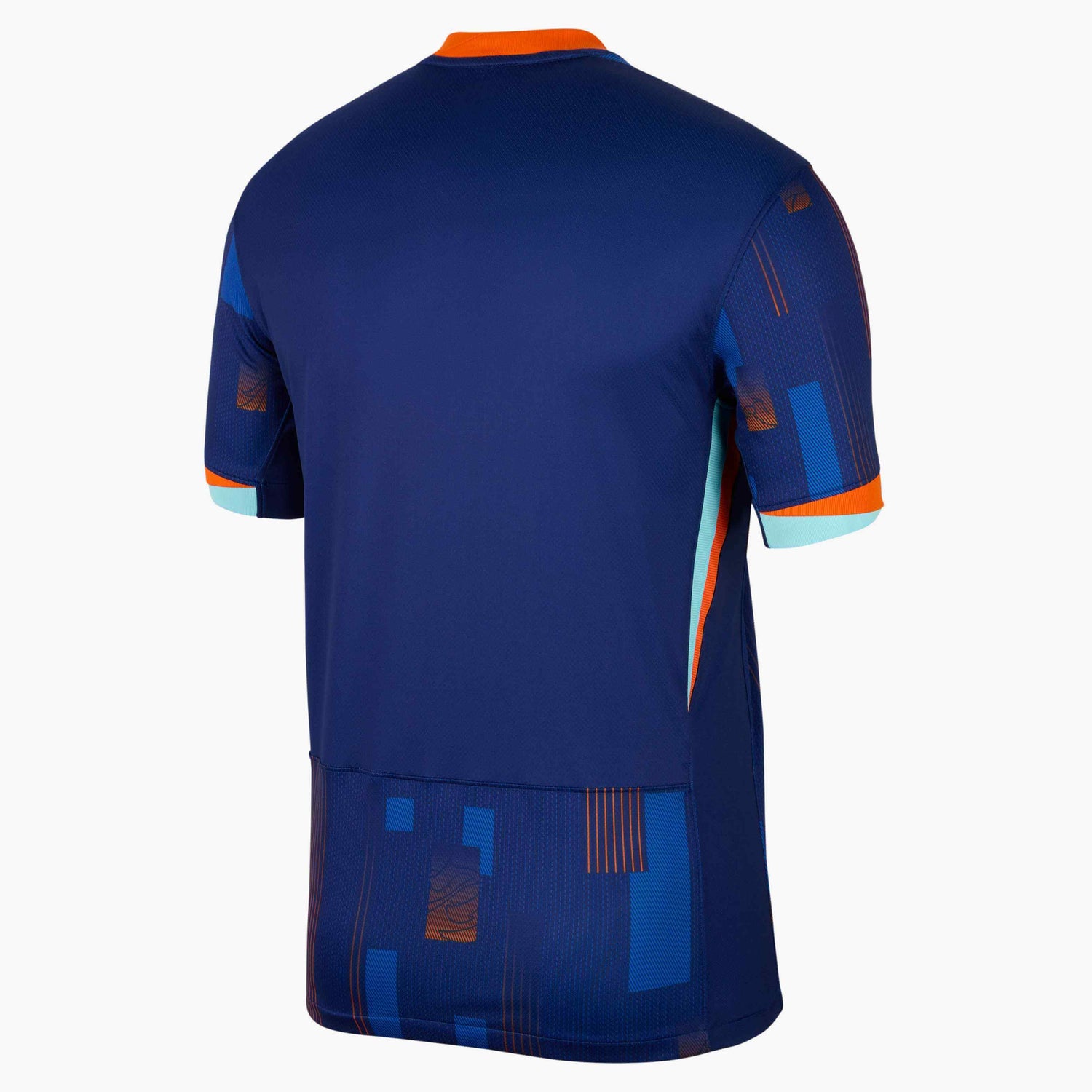 Nike 2024-25 Netherlands Men's Stadium Away Jersey (Back)