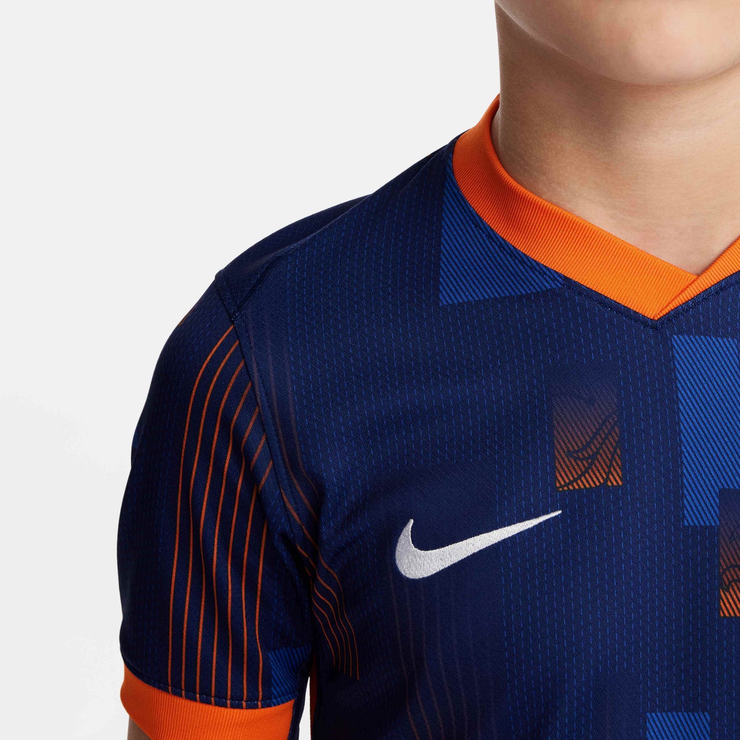 Nike 2024-25 Netherlands Youth Stadium Away Jersey (Detail 4)